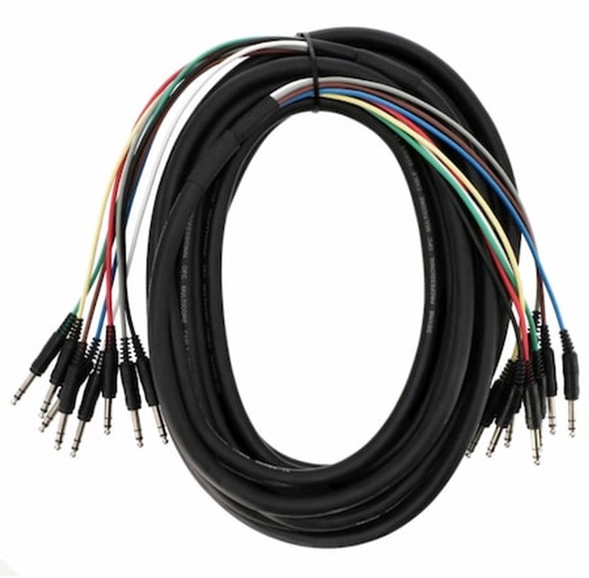 VDS-63J10-8 8 in 1 stereo 6.3 mm jack kabel 10 meter