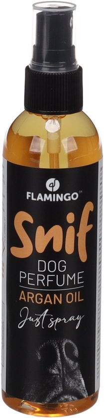 Flamingo Snif Hondenspray met Arganolie, 120ml fles.