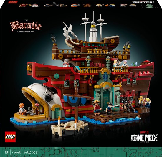 LEGO One Piece 75640 The Baratie Floating Restaurant bouwset kopen voor volwassenen
