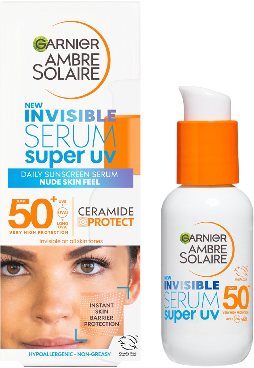 Garnier Invisible Super UV Serum SPF50 30ml