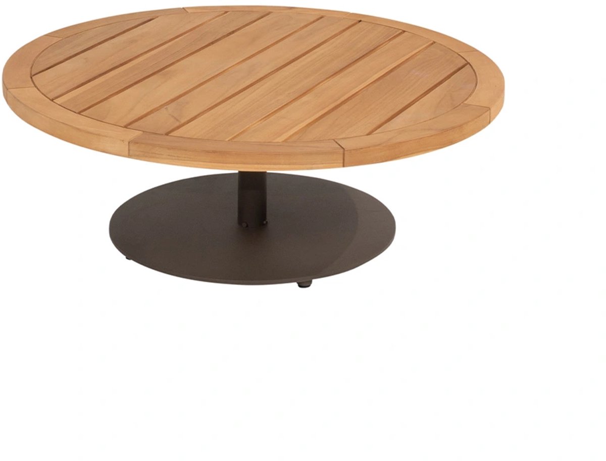 4 Seasons Outdoor Volta Teak Salontafel Terre - Ø80 cm