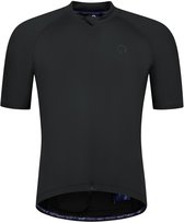 Rogelli Essential II Heren Fietsshirt - Korte Mouw - Lange Rits - Zwart