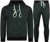 Survêtement homme - Survêtement d'intérieur homme - Survêtement jogging Adultes - Twinset - 3955 - Grijs