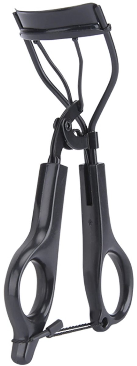 INTER-ESQUE® Wimperkruller - Eyelash Curler - 5 Extra Pads - Zwart