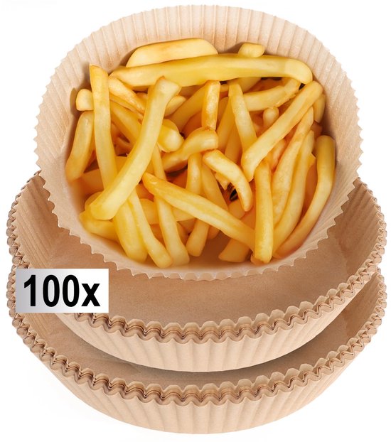 Pulsky Bakpapier Voor Airfryer 2-4,1 L, 16 cm 200 Stuks Afgeronde Airfryer Bakpapier Accessoires Compatibel met Oven Magnetron Airfryer Pulsky Bakpapier Voor Airfryer 2-4,1 L, 16 cm 200 Stuks Afgeronde Airfryer Bakpapier Accessoires Compatibel met Oven Magnetron Airfryer