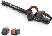 Taille-haie sans fil Husqvarna Aspire H50-P4A Lame de 50 cm, taille-haie électrique, épaisseur de branche jusqu'à 23 mm, sac de ramassage inclus (batterie et chargeur inclus)