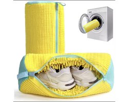 Schoenwasmachinetas – Geel – 1 Stuk – Ritssluiting – Duurzaam – Voor Alle Schoenen - G4.1