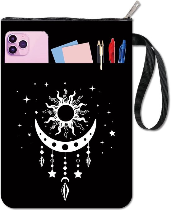 MOSSO Book Cover, Washable Fabric, Waterproof, Book Protector For - View #4