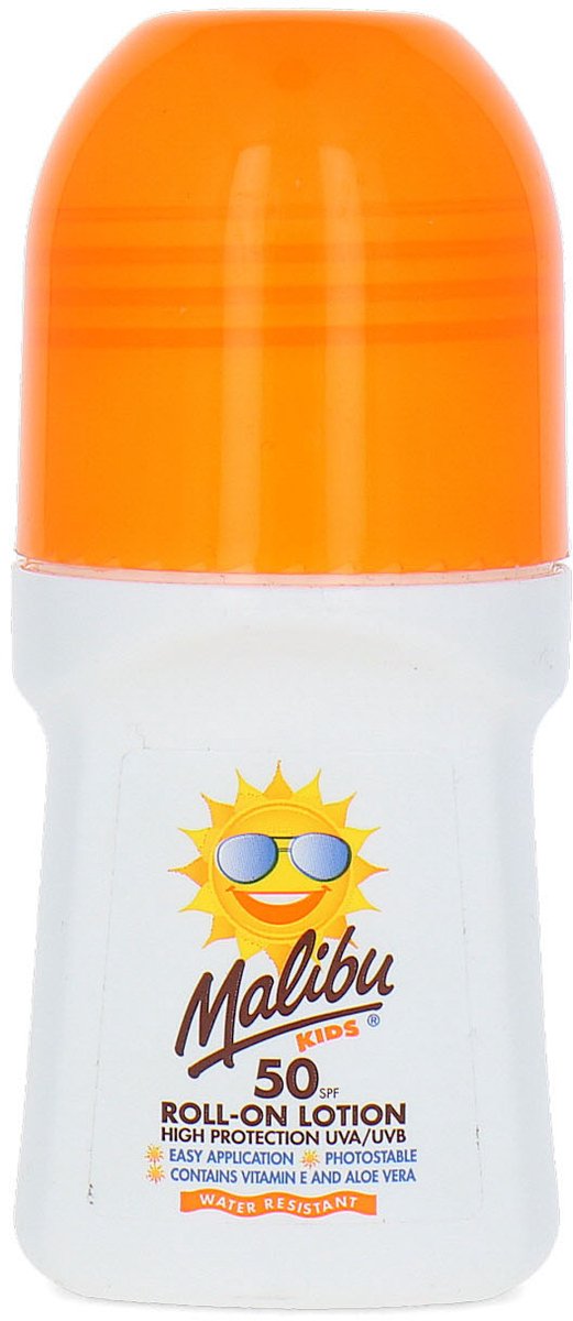 Malibu Kids Roll On Sun Lotion SPF 50 - 50 ml