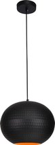 Hanglamp Metaal Zwart  inclusief 1 LED lamp