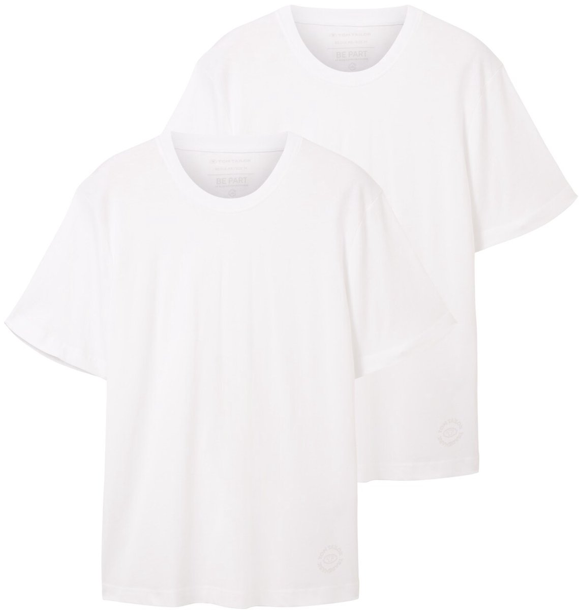 Tom Tailor Basic T-shirt in een 2-pack