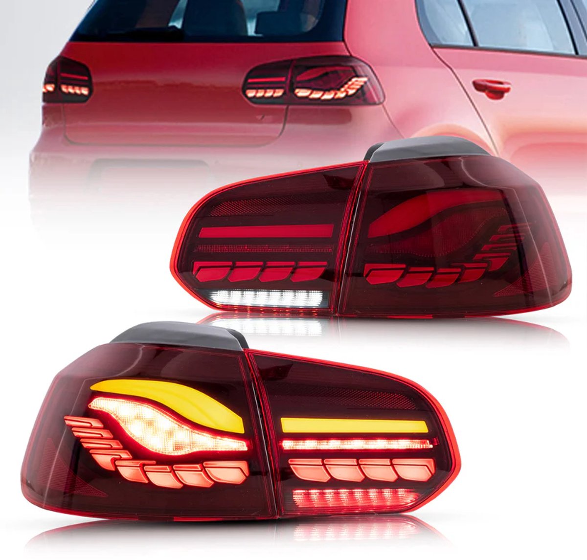 Achterlichten Volkswagen Golf 6