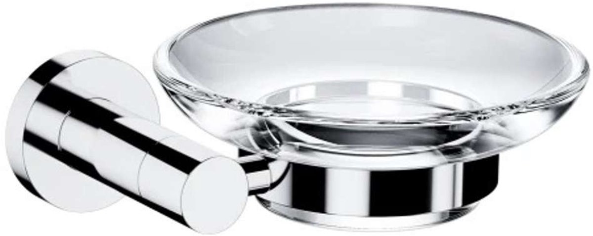 OMNIRES Modern Project - Zeepschaal met houder, glas/chroom MP60420CR