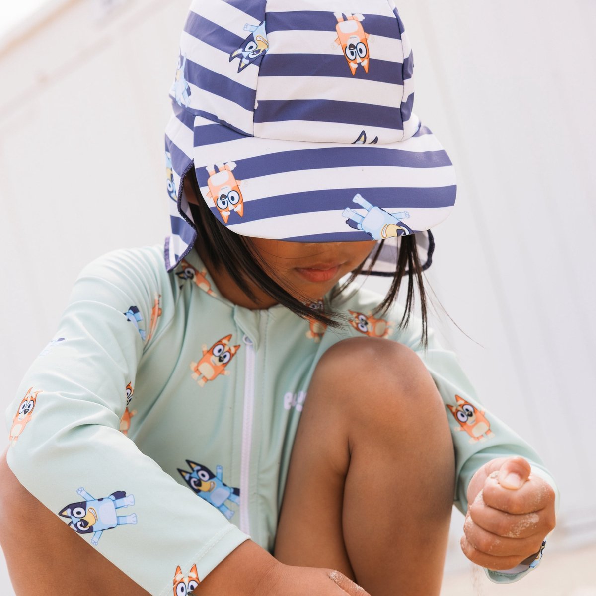 Swim Essentials UV Zwempak Jongens - Groen - Bluey — afbeelding 2