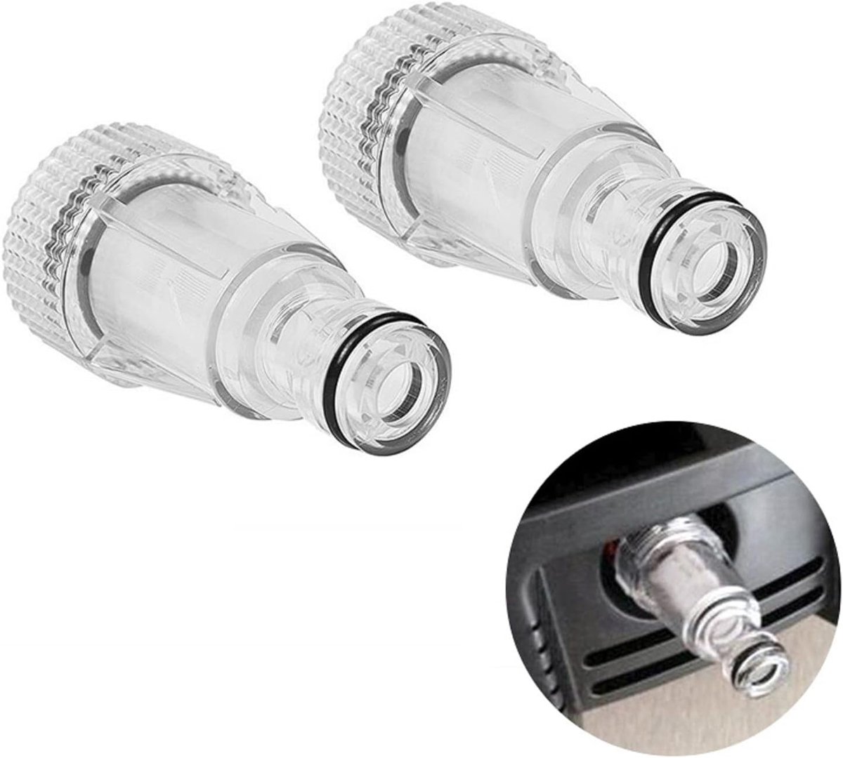 Waterfilter voor hogedrukreiniger - Bescherm je pompen en verleng de levensduur - 2 stuks