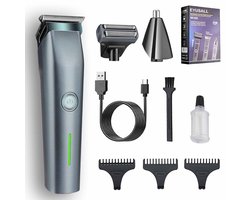 Elektrisch Scheerapparaat -baardtrimmer - tondeuse mannen - Scheren - Wet & Dry - 2 uur gebruikstijd
