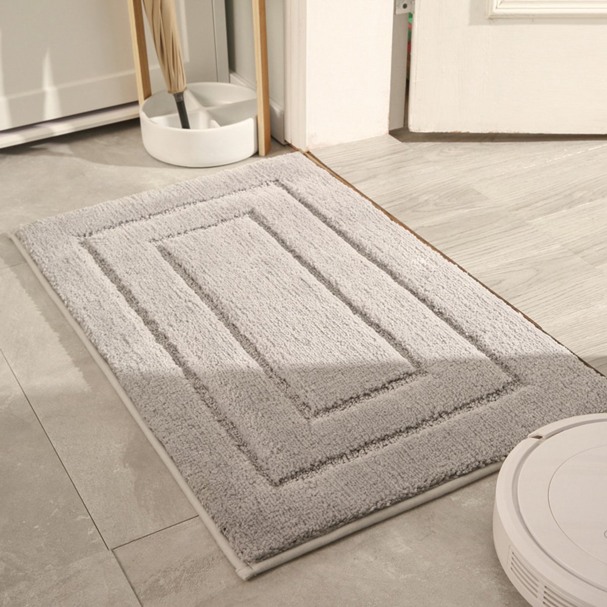 Badmat, antislip, zacht, waterabsorberend, machinewasbaar badmat voor douche, bad en toile