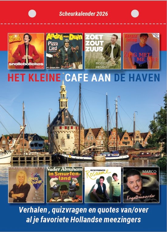 Het kleine café aan de haven Scheurkalender 2026