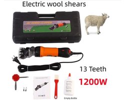 WNHB® Schapen-scheerapparaat-met-6-versnellingen-schapentondeuse-1200W-220V-scheermachine-voor-dikke-vacht-zwart-oranje