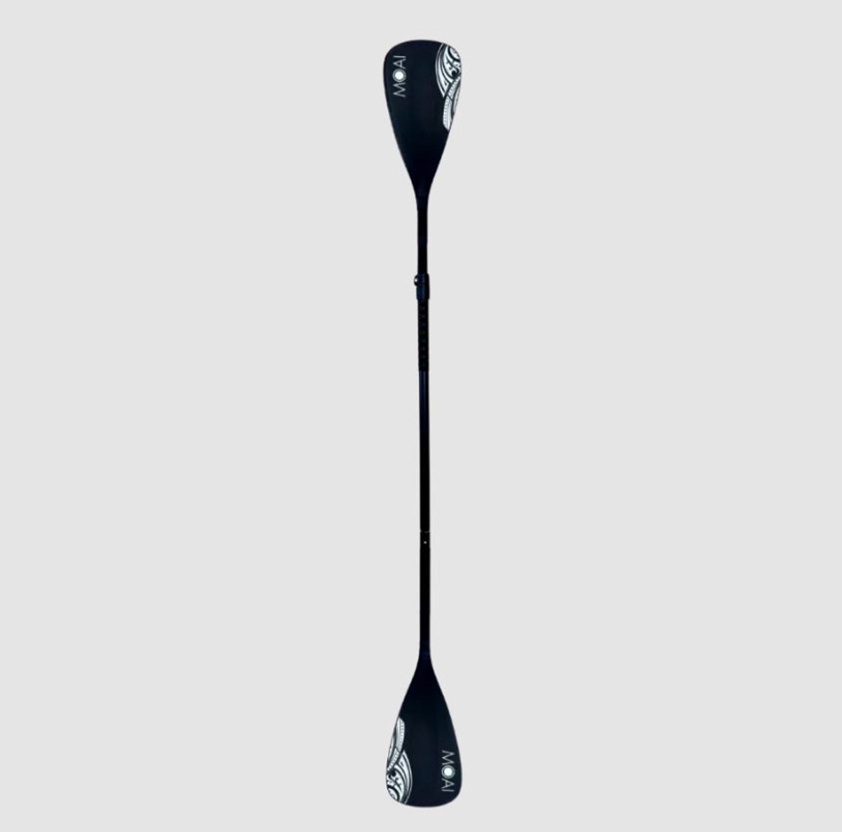 Moai - Kajak peddel - Sup peddel - 3-delig - Zwart - De ideale combinatie tussen een sup en kajak peddel!