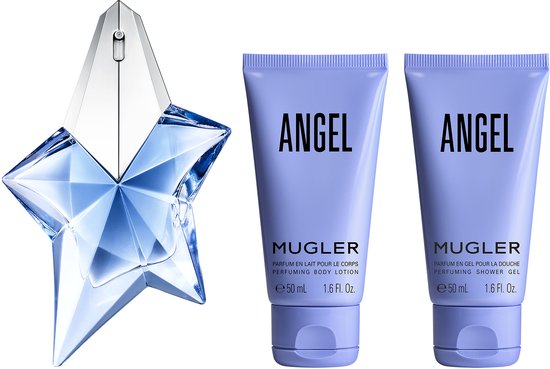 Mugler Angel Eau de Parfum Coffret Cadeau – 25 + 50 + 50ML