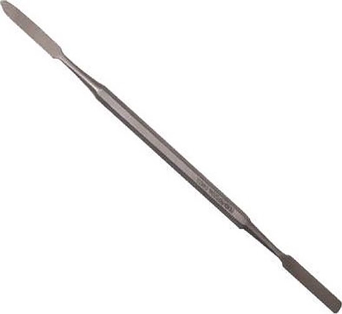 Erlinda - Professional - Manicure & Pedicure & Nagelstylist -RVS - Dubbelinstrument - Spatels & Zalfapplicator - 17,5 cm.