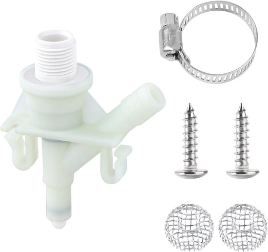 Handleiding voor de Dometic RV toiletwaterklepset 385314349