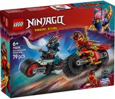 Kit de construction LEGO NINJAGO La course de vélo de Kai pour Enfants - 71838