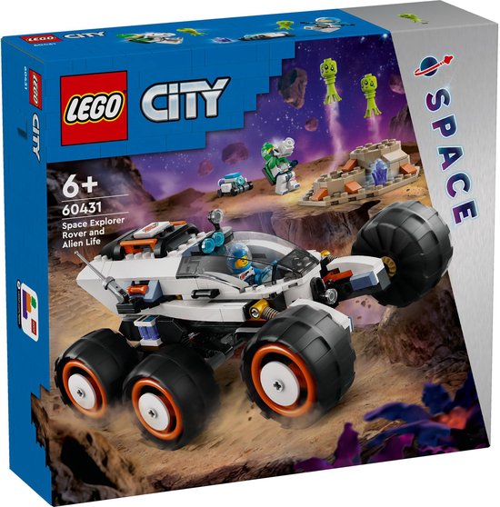 LEGO City Ruimteverkenner en buitenaards leven - 60431