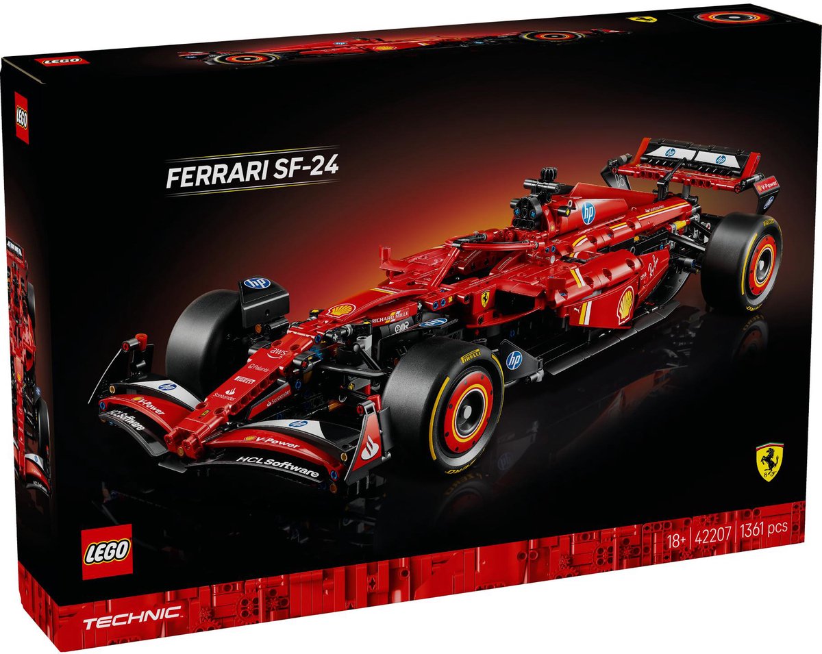 LEGO 42207 Technic Ferrari SF-24 F1 auto