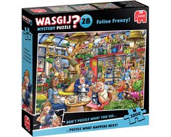 foto van (Marian)Wasgij Mystery 28 - Kat-en-Muisspel! - 1000 Stukjes puzzel - Legpuzzel