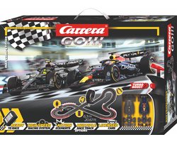foto van Carrera Go!!! Racebaan - GO!!! Max Competition - F1 Heroes Showdown - Max Verstappen vs. Lewis Hamilton - 6,3m