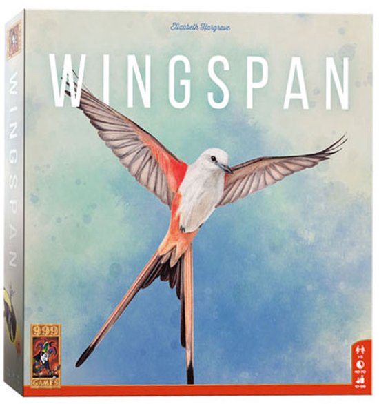 999 Games - Wingspan - Bordspel - Prachtig vormgegeven - Ook voor 1 speler - Gezelschapsspel