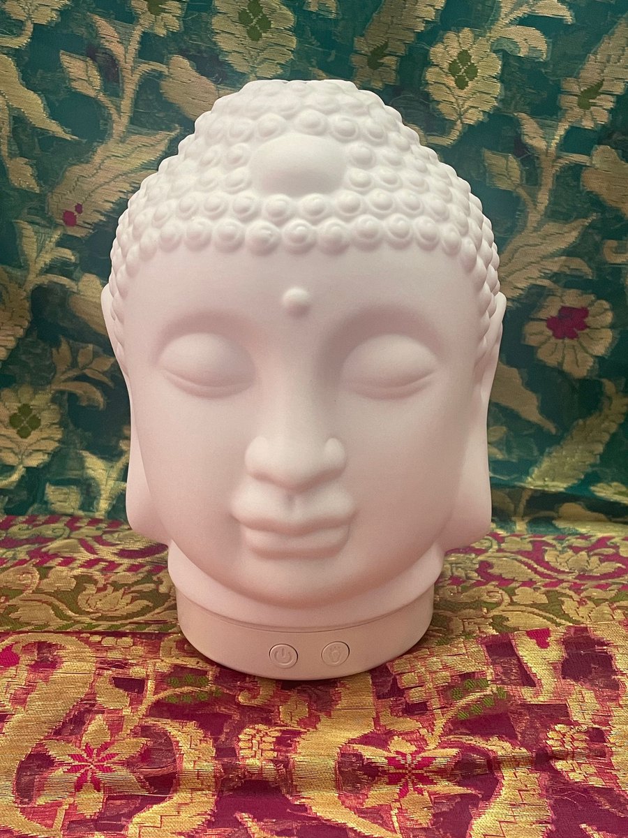 Keramische Boeddha Geurverspreider – 100ml | Luxe Aroma Diffuser voor een Rustige Sfeer