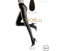 Oroblu Satin 60 Panty - Kleur Zwart - Maat XL