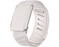Strap-it Siliconen sport bandje met druksluiting - geschikt voor de Whoop 4.0 (sterrenlicht)