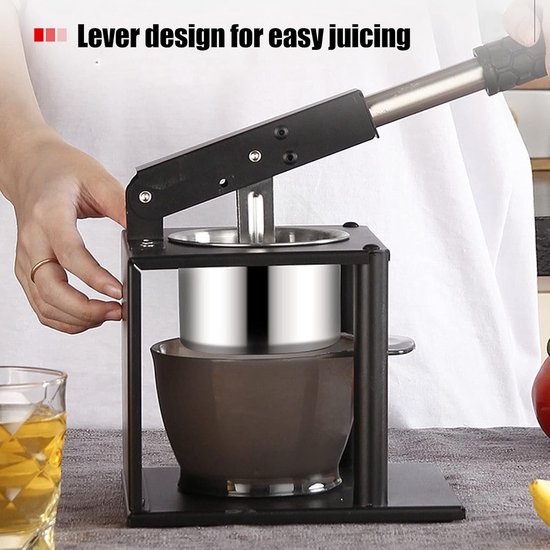 Hand Juicer - Pomegranate Lemon Squeeze - Fruit Machine - Watermelon Juice Machine - Lever - RVS 304 - Stalen Juicer van Merkloos — afbeelding 3