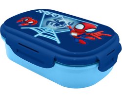 Marvel Spidey and His Amazing Friends Lunchbox met Bestek - 21x14x6 cm