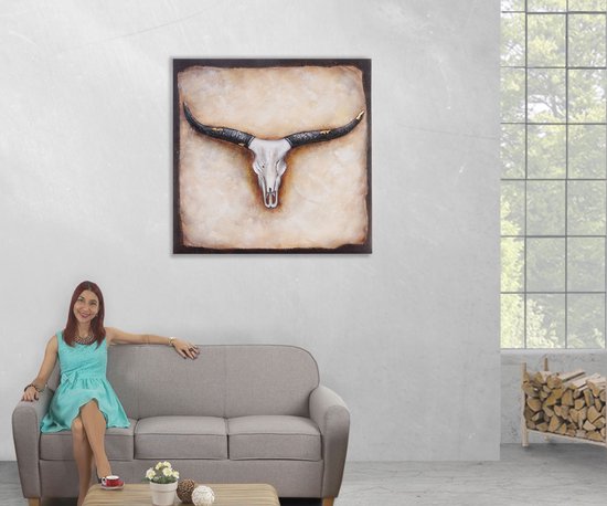 Peinture à l'huile peinte à la main Taurus 2