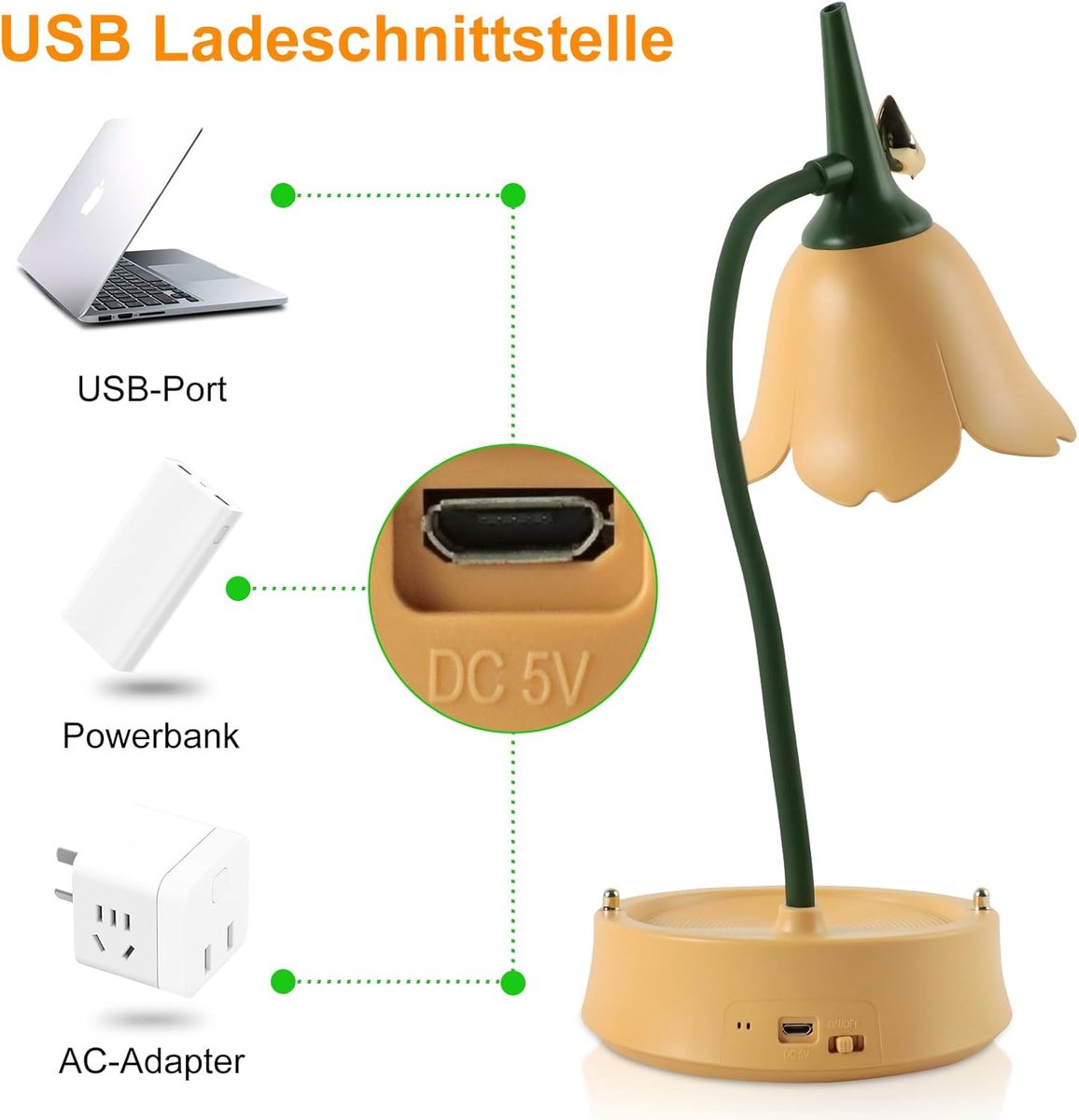 LED-bureaulamp - Dimbaar thumbnail 6