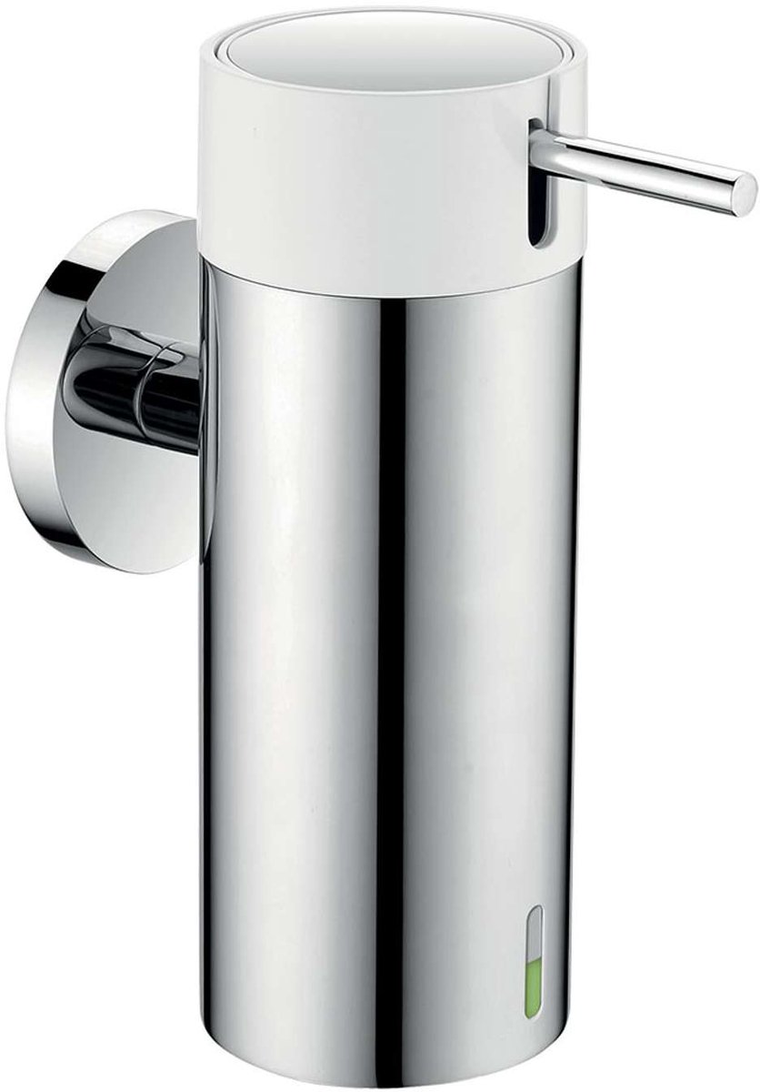 Novaservis Ferro Smile - Zeepdispenser met houder, gepolijst roestvrij staal ASM34