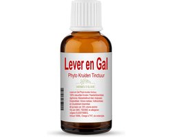 Herbes D'elixir Lever en Gal Tinctuur - 100 ml - Ondersteunt de normale lever en galfunctie