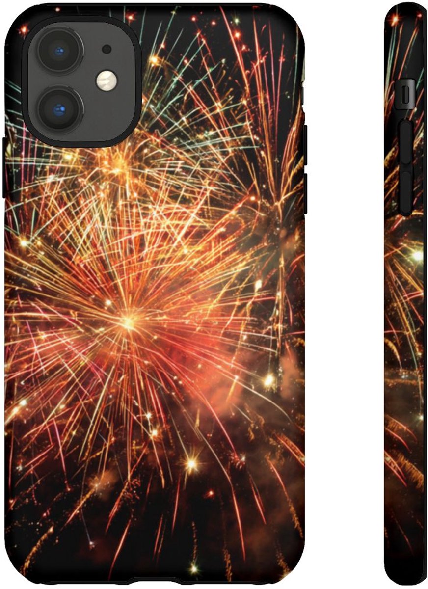 Kleurrijke Vuurwerkexplosie – Telefoonhoesje Geschikt voor iPhone 11
