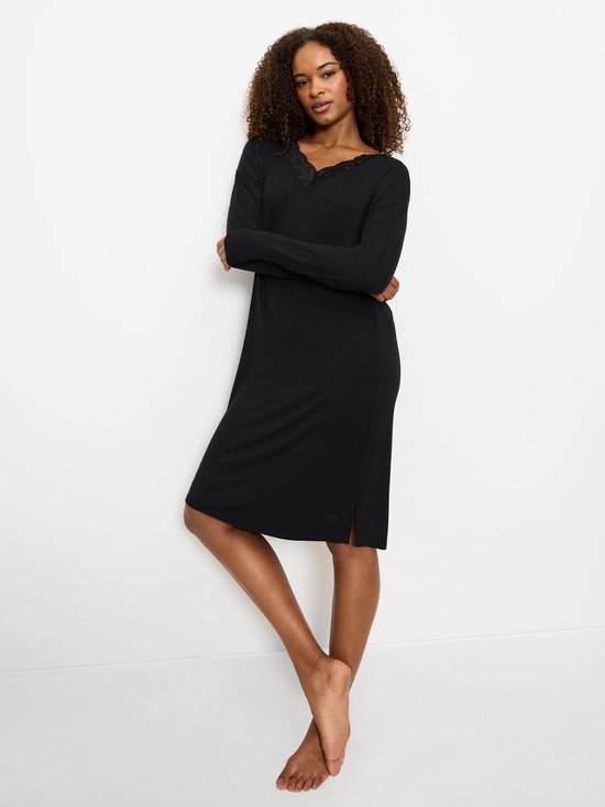Chemise de Nuit Manches Courtes Grande Taille