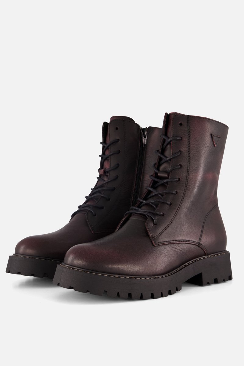 Cellini Veterboots rood Leer - Maat 41