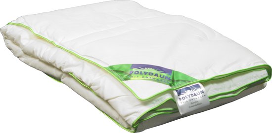 Polydaun Bamboe dekbed - zomerdekbed - eenpersoons - 140x220 cm - wit