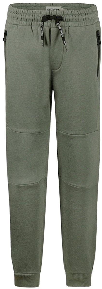 No Way Monday Jongens Joggingbroek Faded Green maat 164