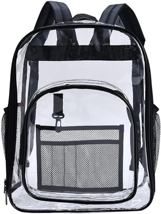 Schooltassen - Transparante schooltassen - 20-35L PVC-rugzakken - Waterdicht en veilig - Draagbare schooltassen - Terug naar schoolseizoen - Geschikt voor school