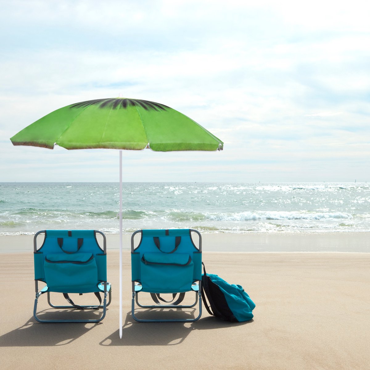 Makito Strand parasol Kiwi - D160 cm thumbnail 2