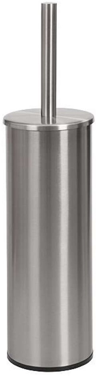 Sanela RVS accessoires - Wandtoiletborstel met houder, RVS mat SLZN 19X